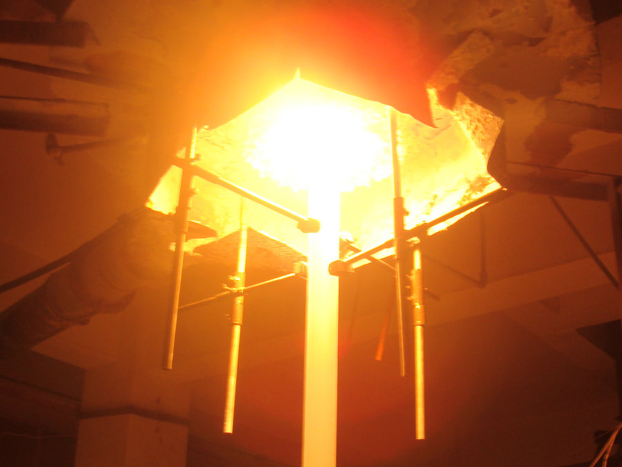 Continuous melting p